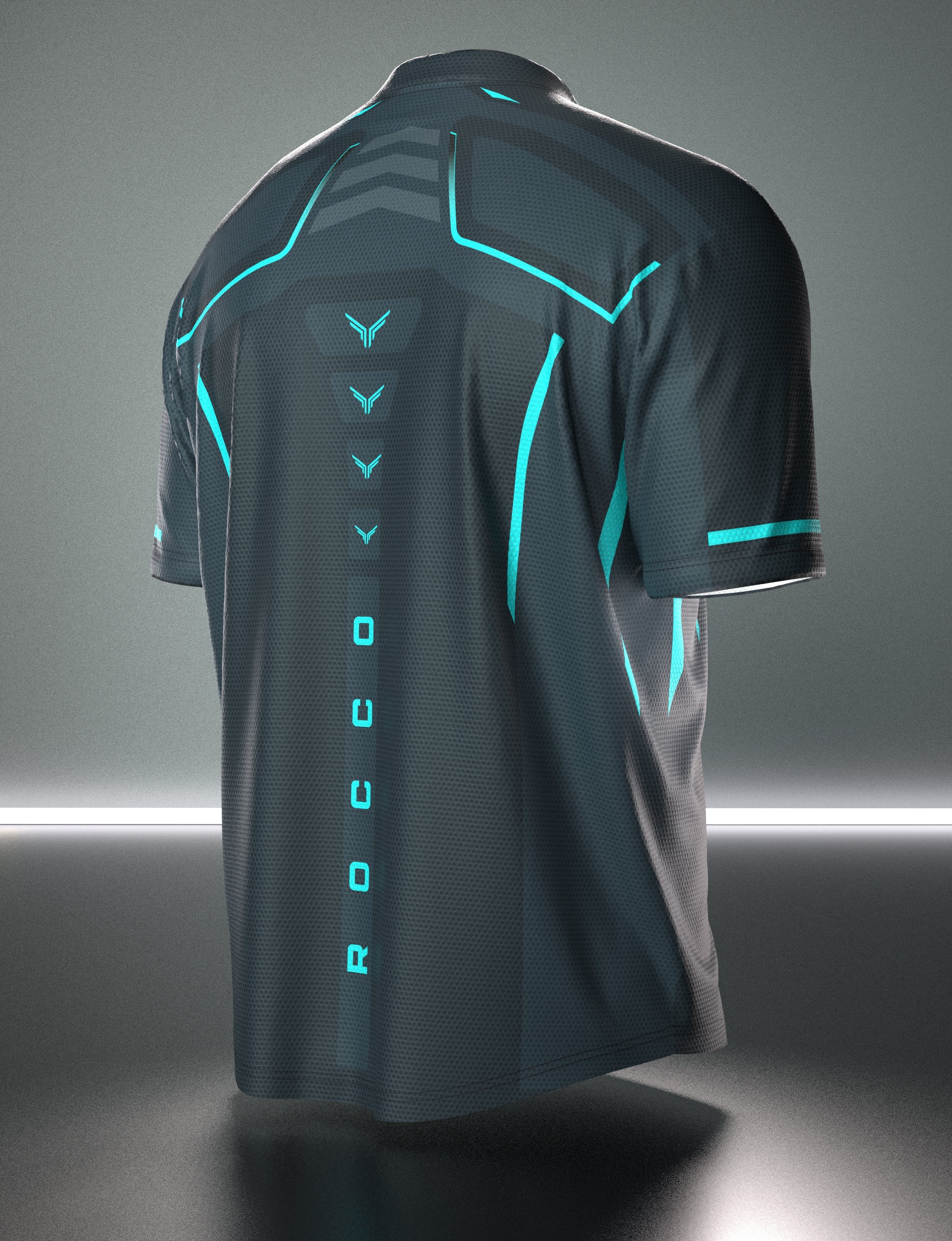 Custom Club Kit T-shirt Personalised Run Running Gear Logo Printing Sports Top - Foto 3