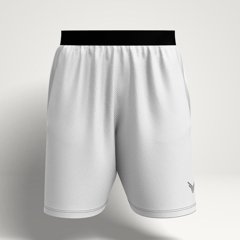 Blank padel shorts template, front view – Radar Padel