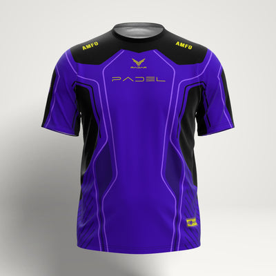 "GLASSBREAKER" Customizable Padel T-shirt