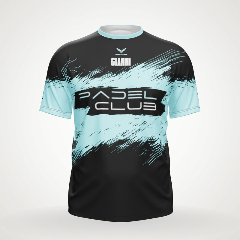 "BLUE FALCON" Customizable Padel T-shirt