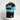 "BLUE FALCON" personalisierbares Padel-Shirt, Dreiviertelansicht – Radar Padel