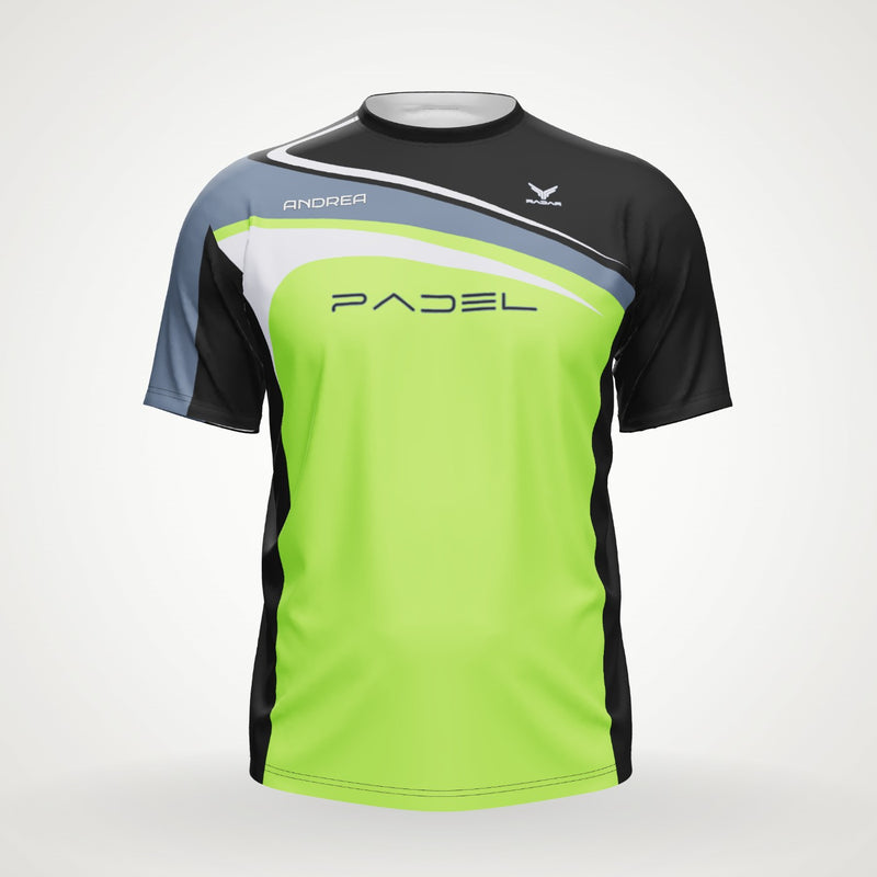 "SQUALO" Customizable Padel T-shirt