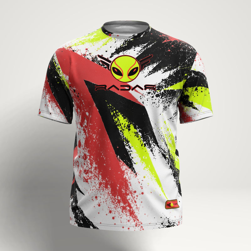 "NEON COURT" Customizable Padel T-shirt